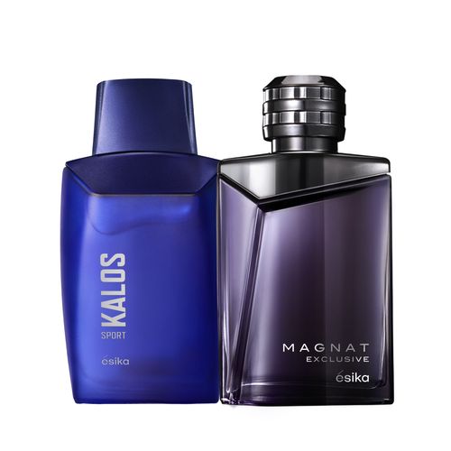 Set Perfume de Hombre Magnat Exclusive + Kalos Sport