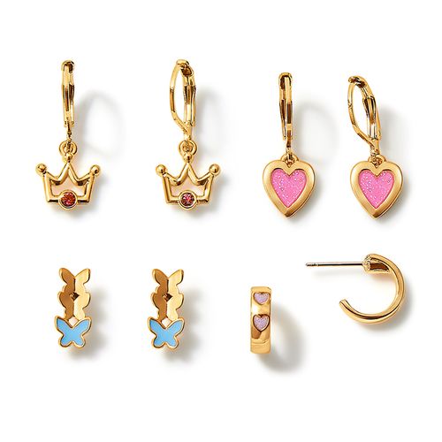 Set de Aretes x4 Lovely Princess