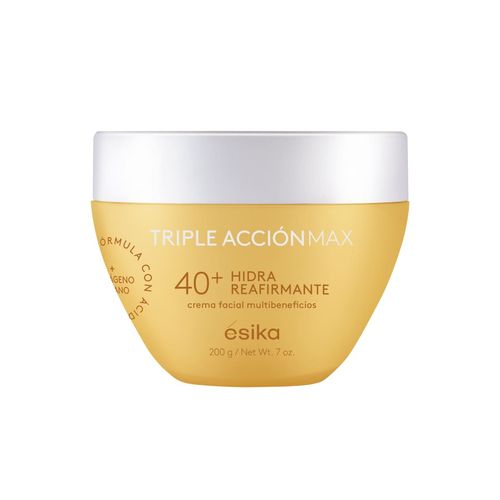 Crema Facial XL Hidra Reafirmante 40+ Triple Acción Max, 200 g