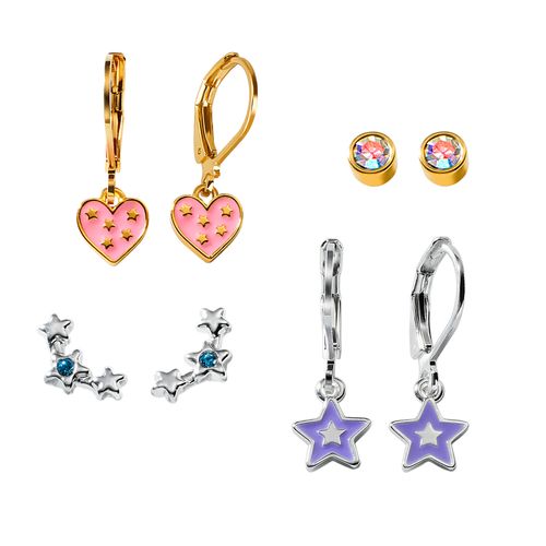 Set Aretes x4 Star Child