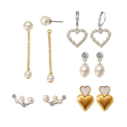 Set Aretes x5 Pearl Soul