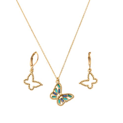 Set Collar + Aretes Power Wings