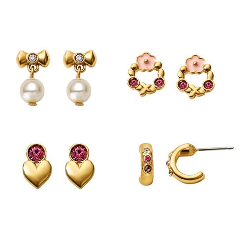 Set Aretes x4 Precious Pieces