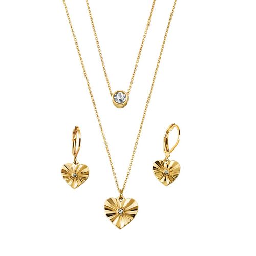 Set Collar + Aretes Bright Heart