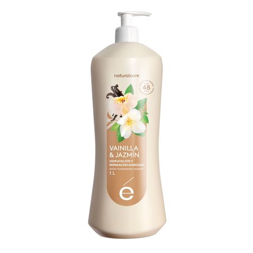 Crema corporal humectante Natural Care Jazmín & Vainilla