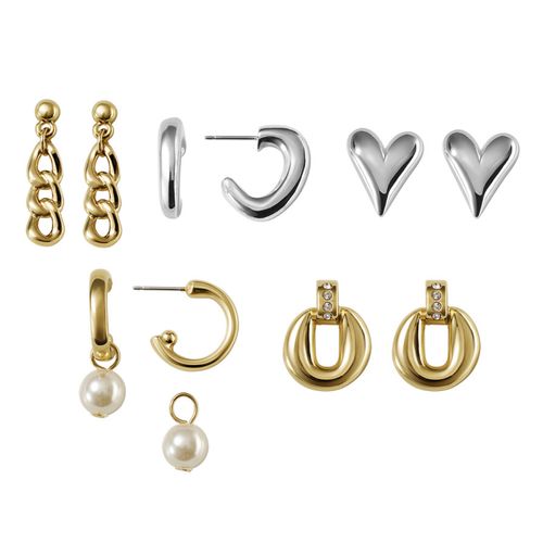 Set Aretes x5 Everyday Chic