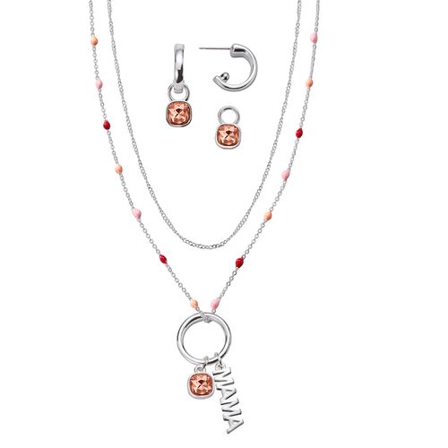 Set Collar + Aretes Pretty Mom