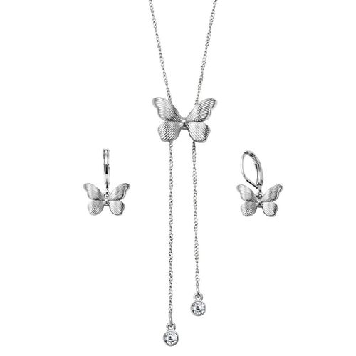 Set Collar + Aretes Butterfly Spirit