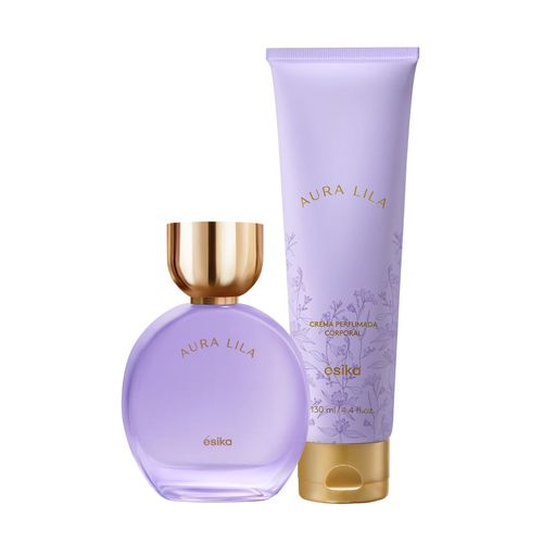 Set Perfume de Mujer + Loción Perfumada Aura Lila