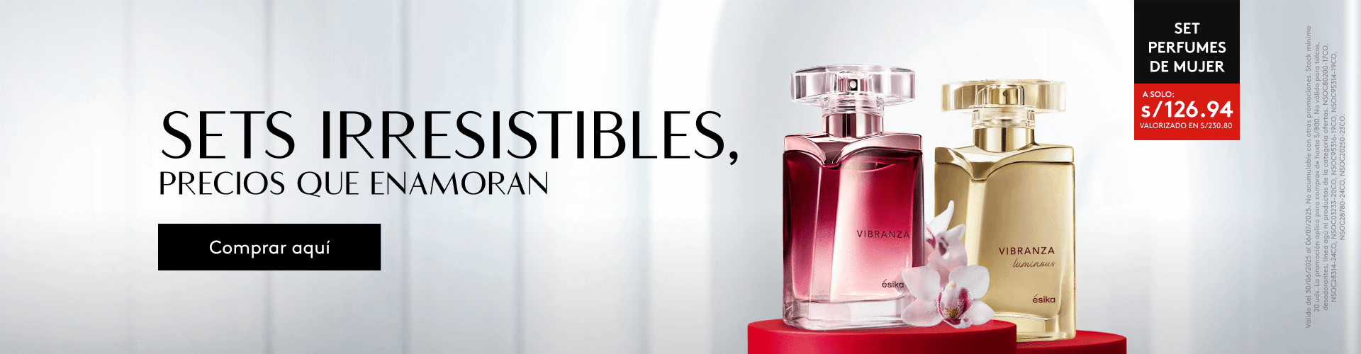 SET IRRESISTIBLES